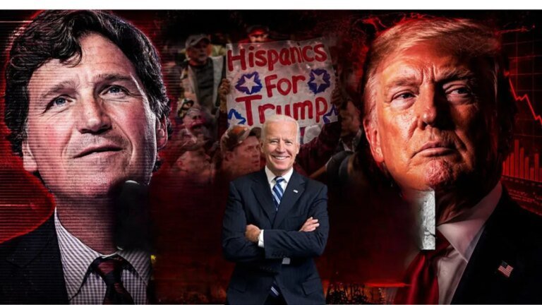 TUCKER BAILS, LATINOS BOLT — AND A BIDEN INSIDER ADMITS HE’D HAVE BOMBED IRAN FOR BIBI TOO
