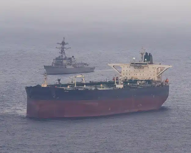 US Forces Board Iranian Tanker