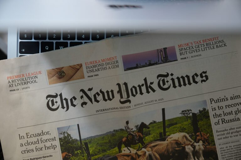 Uh-Oh: The Kids Aren’t Reading the New York Times!