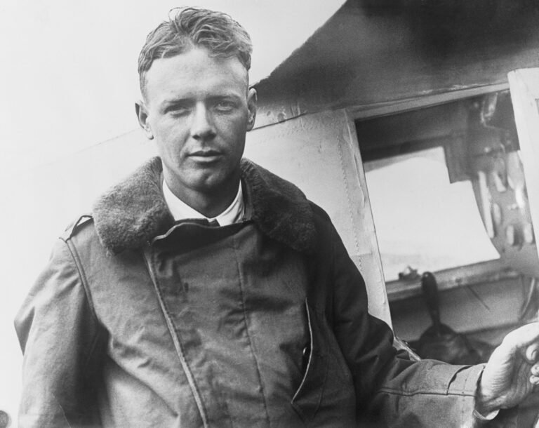 Charles Lindbergh Lights the Way
