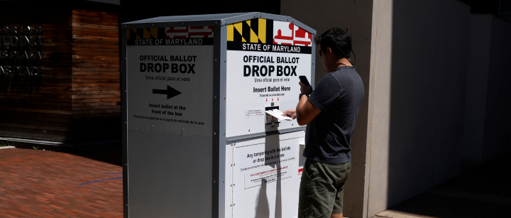 Trump Distorts Maryland’s Primary Ballot Mix-up to Attack Mail-in Voting