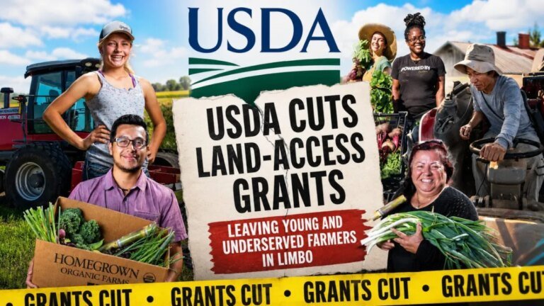 USDA Cuts Land-Access Grants, Leaving Young and Underserved Farmers in Limbo