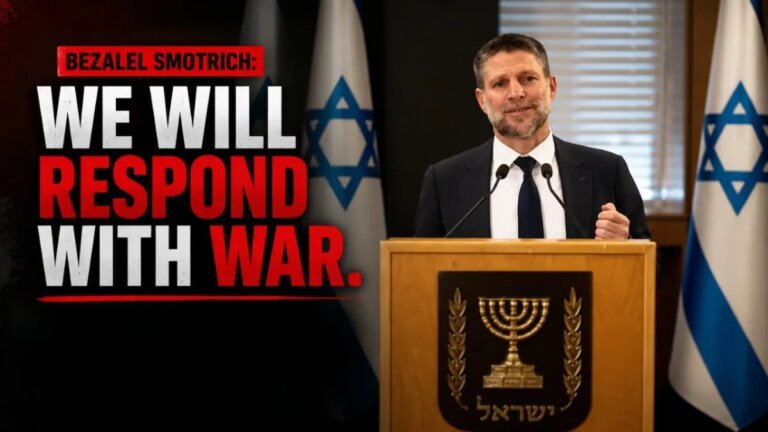 ICC Targets Smotrich For War Crimes— He Responds by Promising More War Crimes