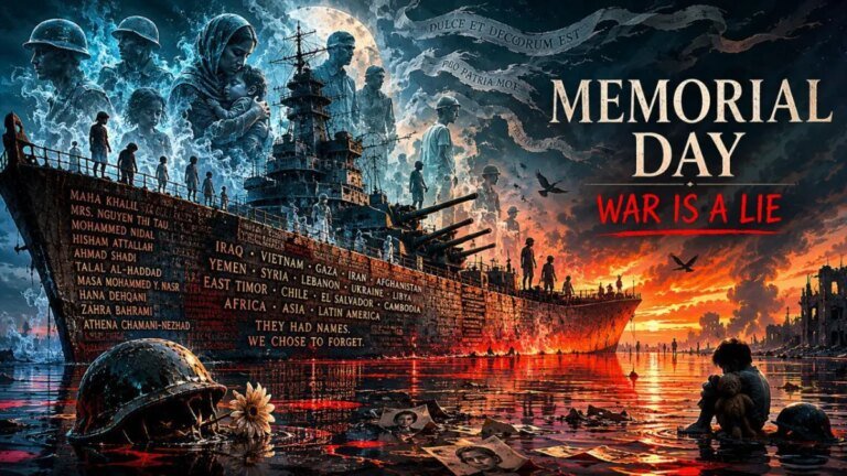 The Glorification of War, Not War’s Victims