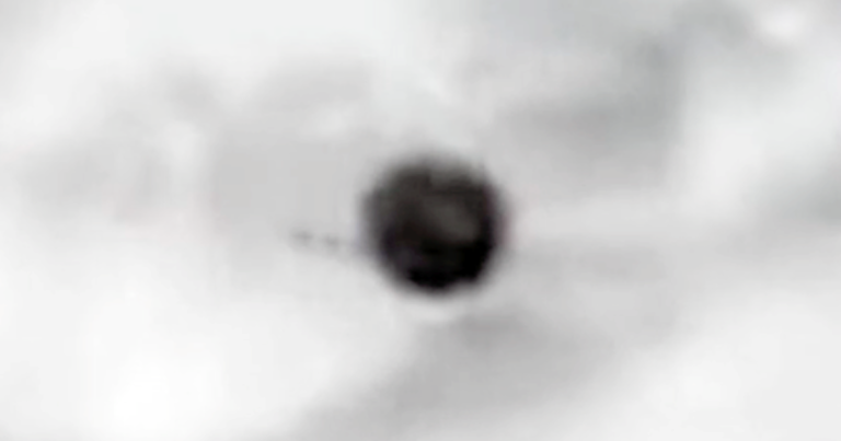 Giant Black Sphere Seeds Clouds With Mini Orbs! Nov 23, 2020 UFO UAP Paranormal Sighting News.