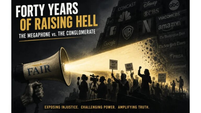 Forty Years of Raising Hell About Corporate Media Bias