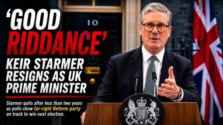 Keir Starmer Resigns as UK Prime Minister