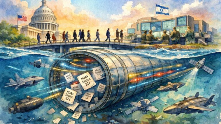 Congress Quietly Moves to Merge U.S. and Israeli Militaries