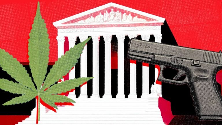 SCOTUS unanimously ruled the Second Amendment trumps anti-drug sentiment