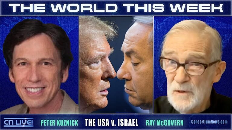 The World This Week — ‘The USA v. Israel’ – Consortium News