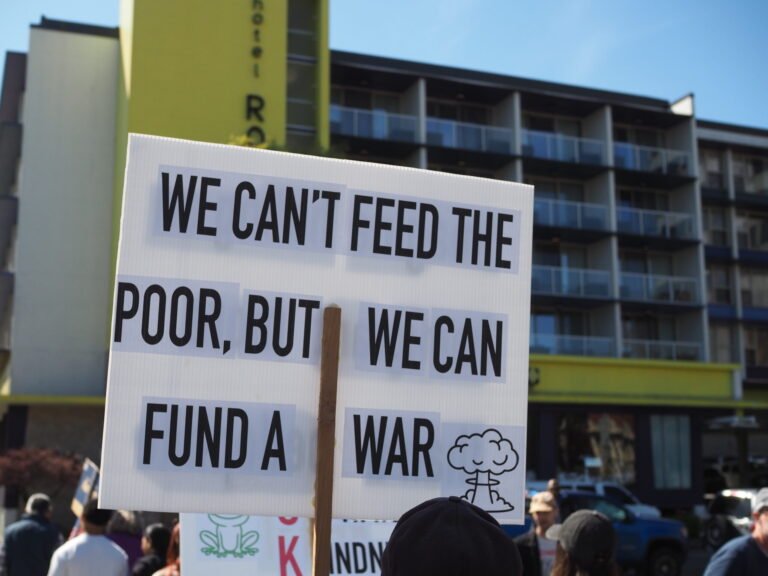One Trillion for the Pentagon, and Wanting More. Less Than Half of One Percent for Humanity