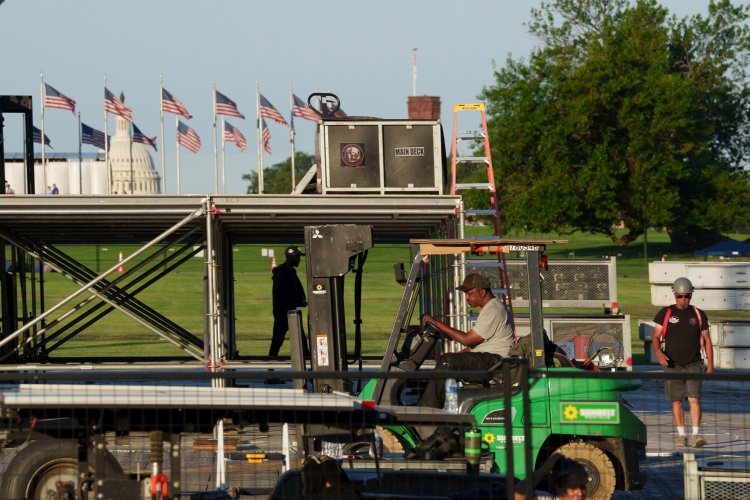 Triple-Digit Heat Won’t Cool Trump’s America 250 Party