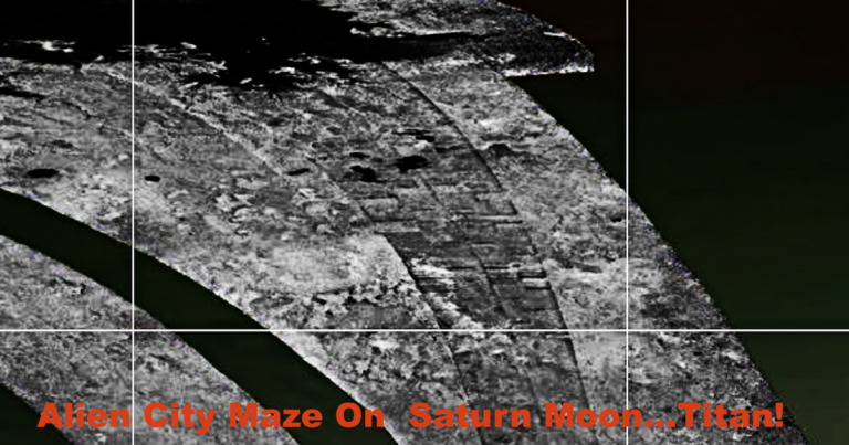 NASA took link down to post, I found the new one. 400km Alien Maze Structure On Saturn Moon Titan, Photos, UFO Sighting News.