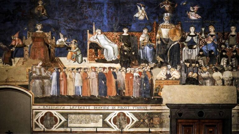 How a 700-year-old work of art warns America