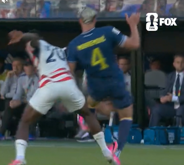 Why Balogun’s World Cup Red Card Was Incorrect