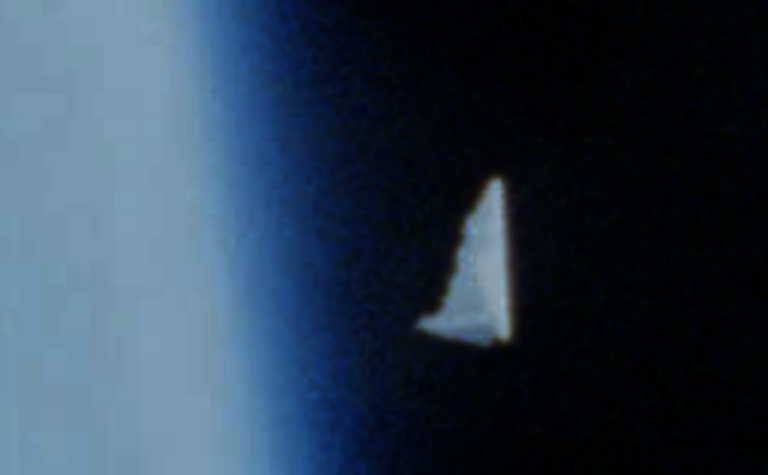 NASA Shuttle Colombia Astronaut Takes Three Photos Of UFO, Dec 1996, UFO Sightings Daily.