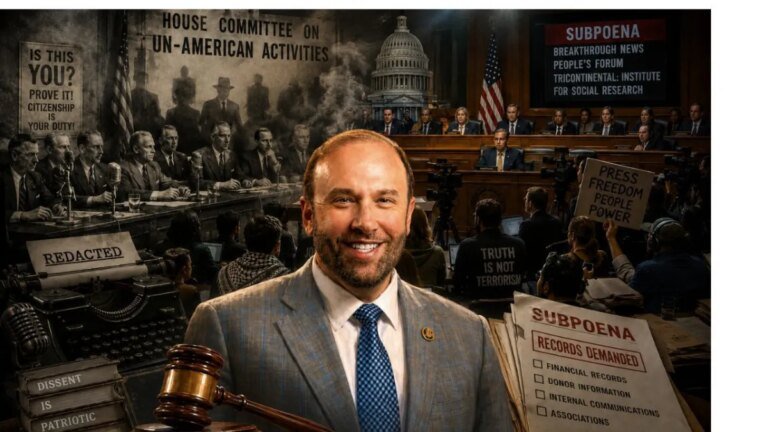 House Committee Subpoenas BreakThrough News