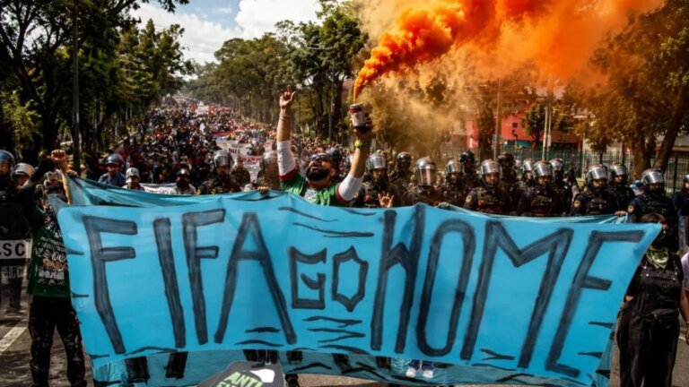 Mexico’s 99% Demanded Justice By Showing FIFA, Billionaires, And Corporations A Red Card