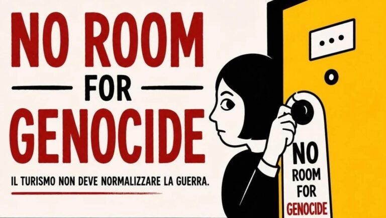 No Room for Genocide: Italian Hospitality Against Apartheid and Israeli Crimes