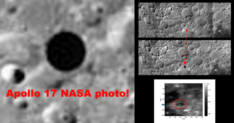 20 mile UFOs on Moon by Ukraine Scientists Confirmed by Apollo 17 photos and Italian 2007 UFO video!