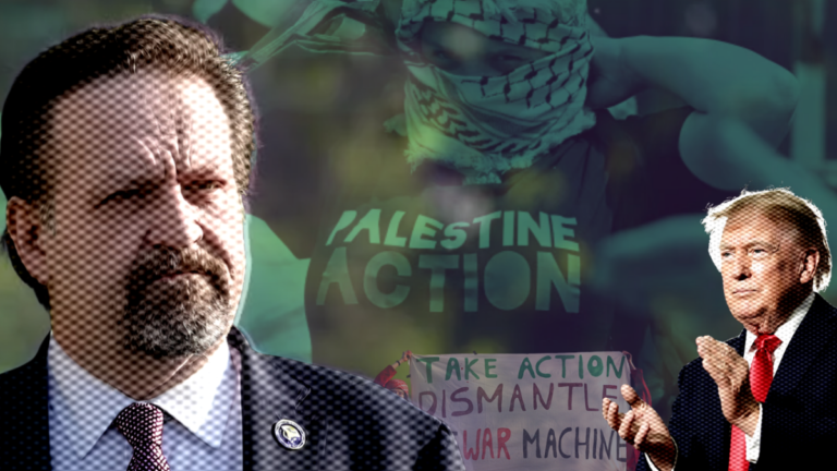 Trump’s Alt-Right Pro-Israel Strategist Behind Palestine Action Ban is former British Intelligence