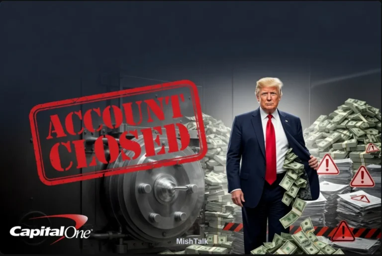 Capital One Closed Trump’s Accounts for Suspicion of Money Laundering