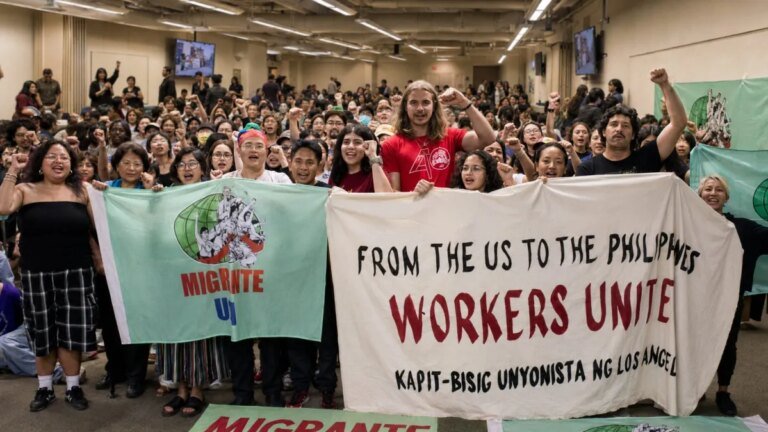 Trade Unionists Launch Solidarity Organization With Filipino Labor Movement