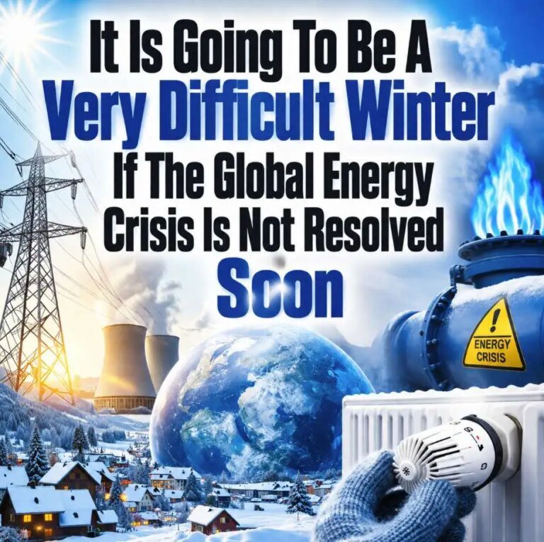 It Is Going To Be A Very Difficult Winter If The Global Energy Crisis Is Not Resolved Soon