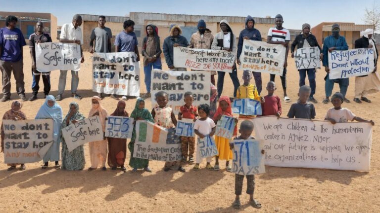 Inside The Longest Refugee Protest In History