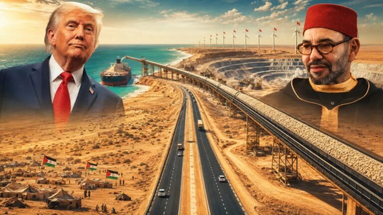 His Majesty’s Plunder: The Royal Machine Behind The Trump Highway and Western Sahara’s Phosphate Wealth
