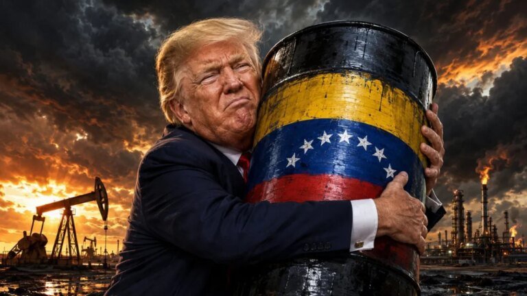 Trump Accused of Using Iran War Energy Crisis as ‘Cover for a Resource Grab’ in Venezuela