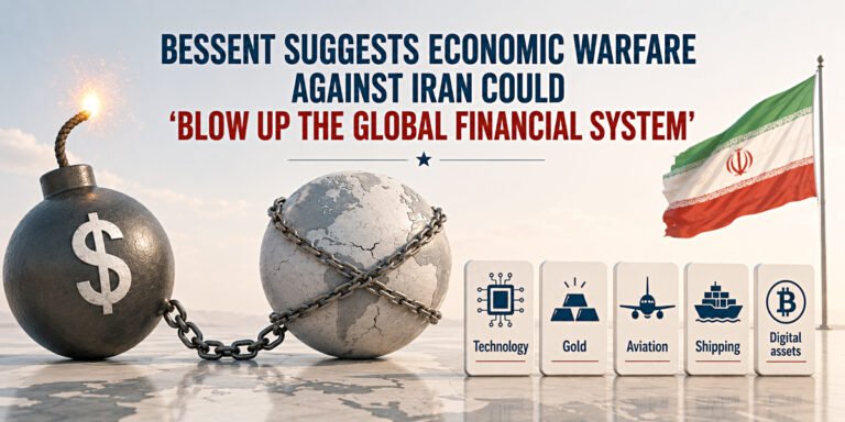 Bessent Suggests Economic Warfare Against Iran Could ‘Blow Up the Global Financial System’