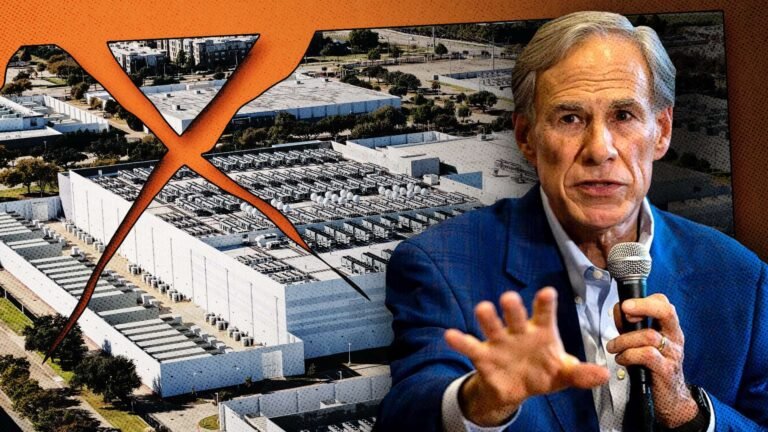 Greg Abbott freezes Texas data center construction