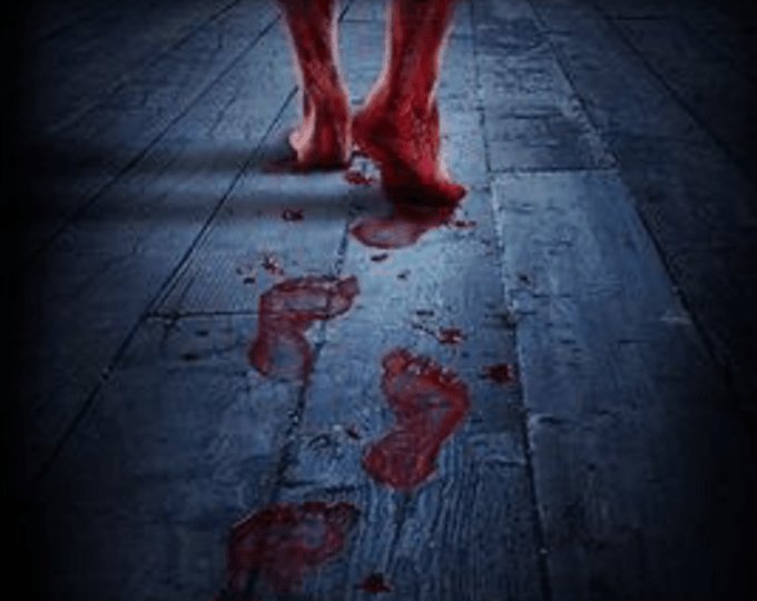 Roaming Charges: Footprints Dressed in Red