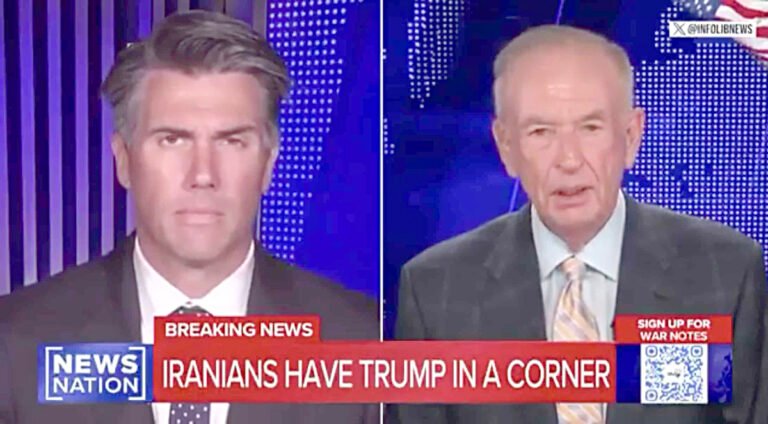 Really, O’Reilly? Bill Demands War Crimes In Iran
