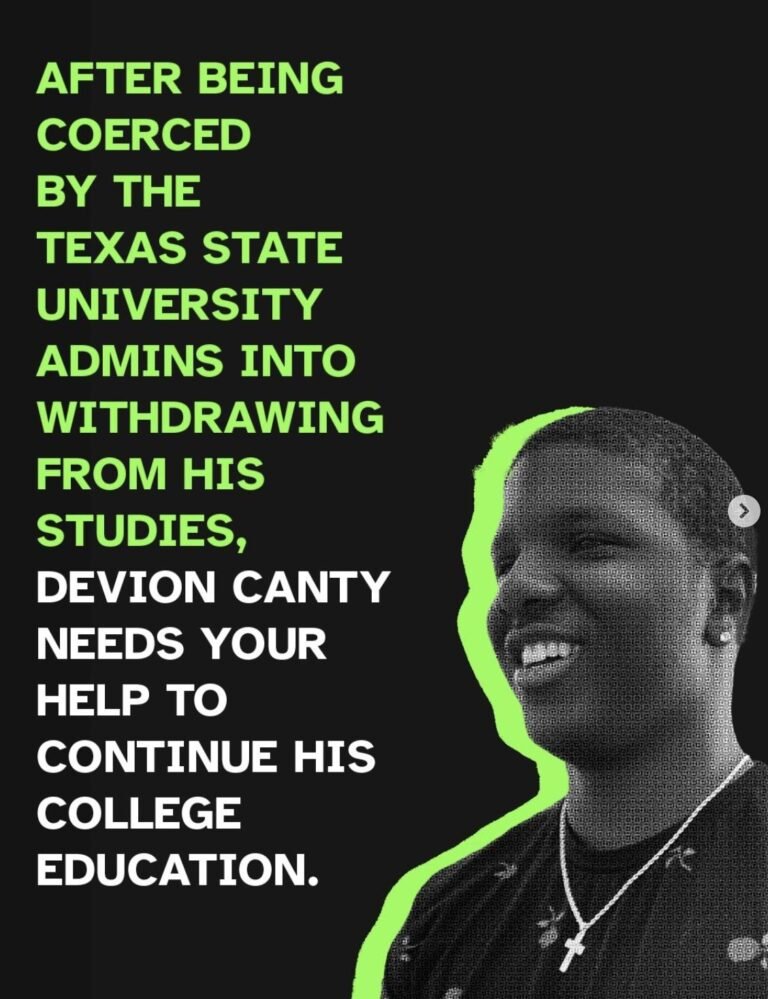 How Texas State University Punished a Student for Protesting White Supremacy