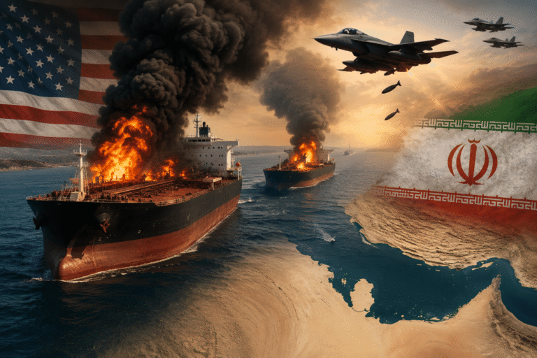 Two Oil Tankers Hit in Strait of Hormuz, US Strikes Iran